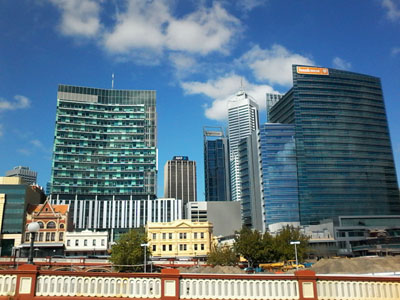 Perth Australia Skyline